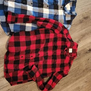 MENS AMERICAN EAGLE SHIRT BUNDLE. SIZE LARGE